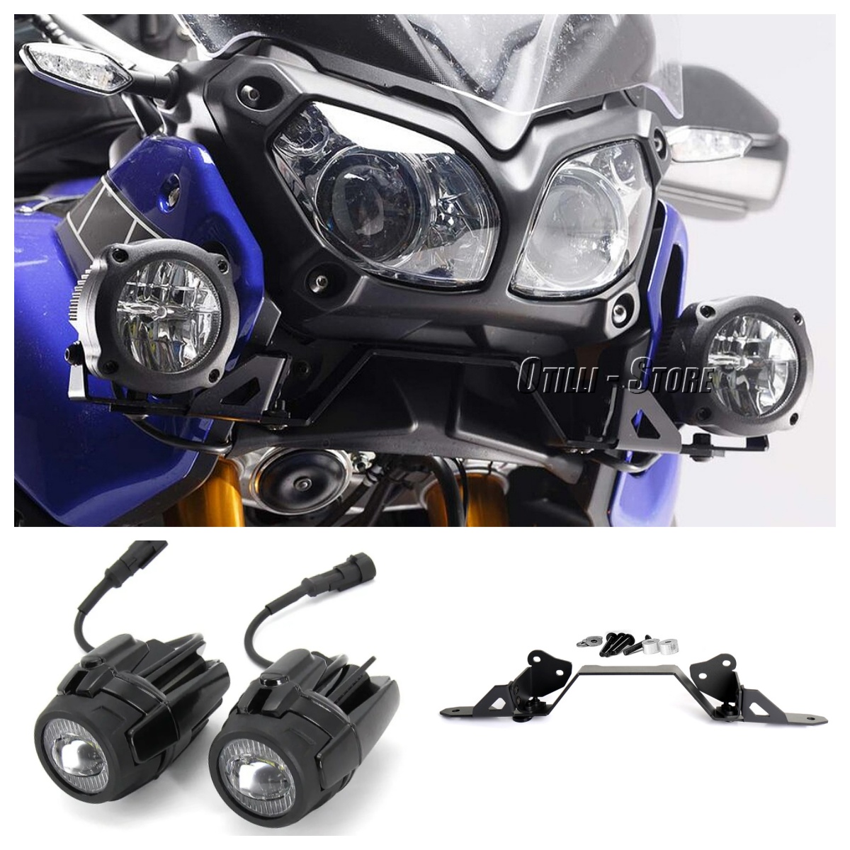 Badminton Flash - Reflektor motocyklowy światła przeciwmgielne Led pomocnicza