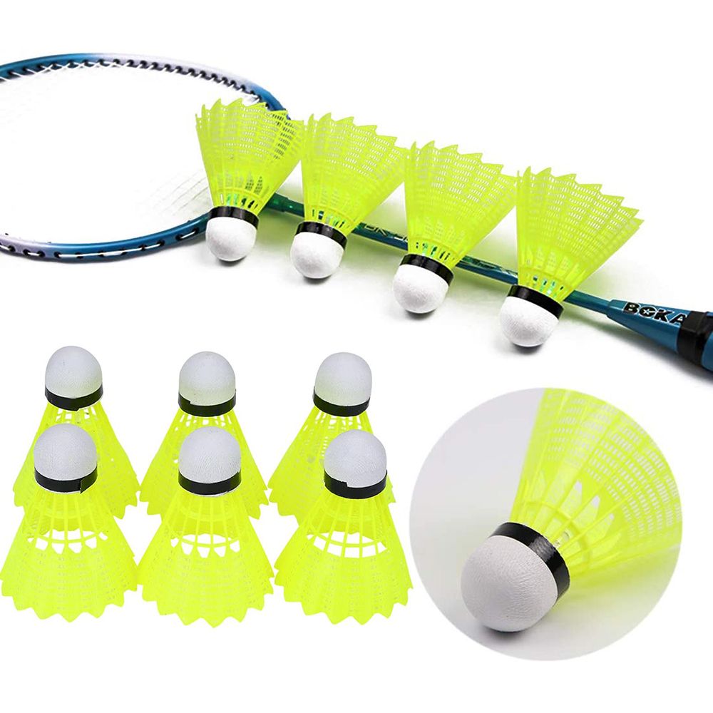 Badminton Nylon Shuttlecock - Nowe plastikowe lotki do badmintona, trwałe,