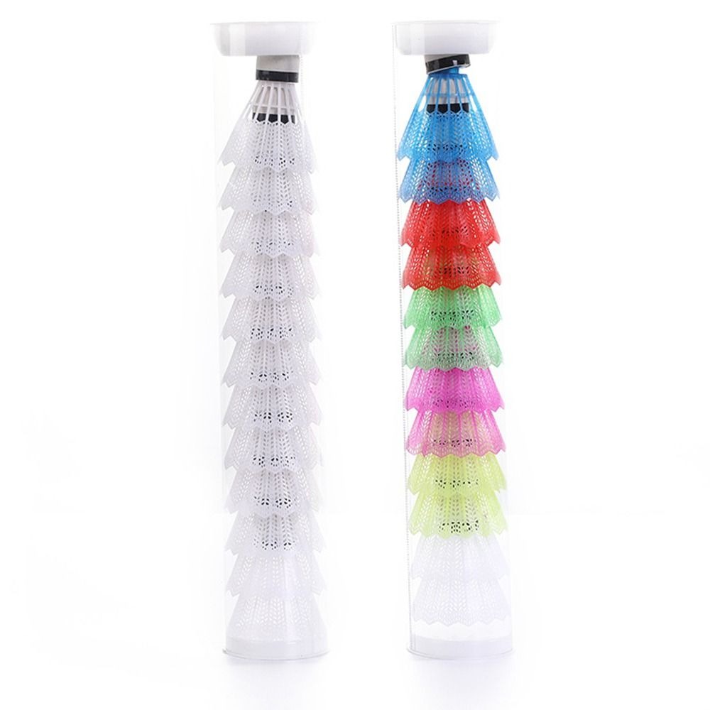 6/12 szt. Wiatroszczelna plast – Badminton Nylon Shuttlecock recenzja i cena