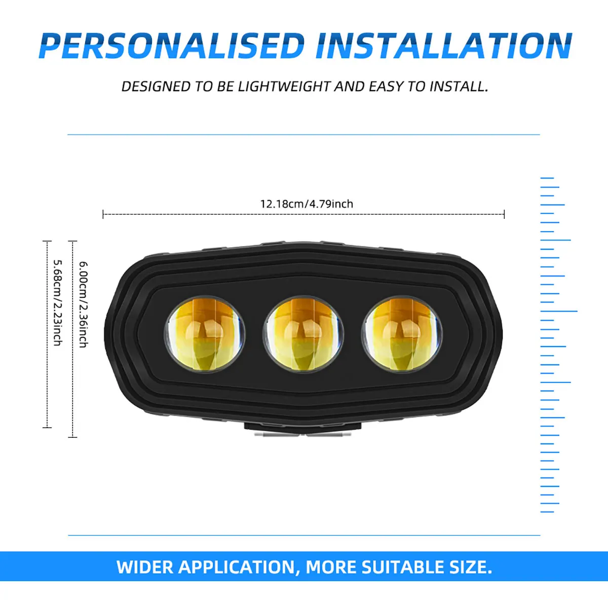 Reflektor motocyklowy 3LED, do – Badminton Flash recenzja i cena