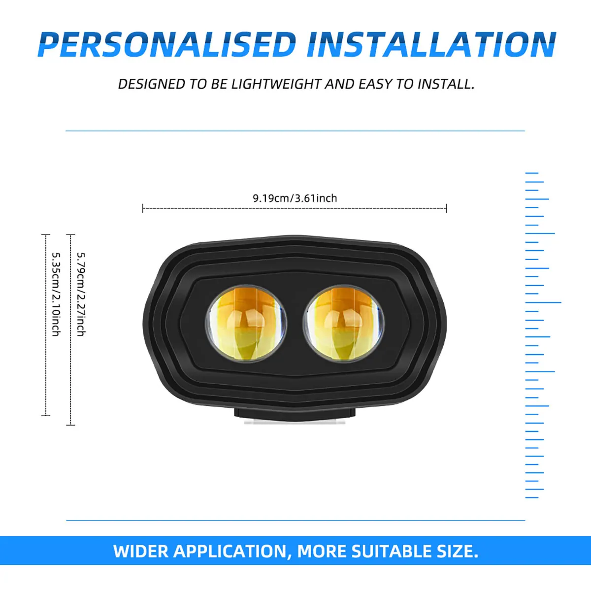 Reflektor motocyklowy 3LED, do – Badminton Flash recenzja i cena