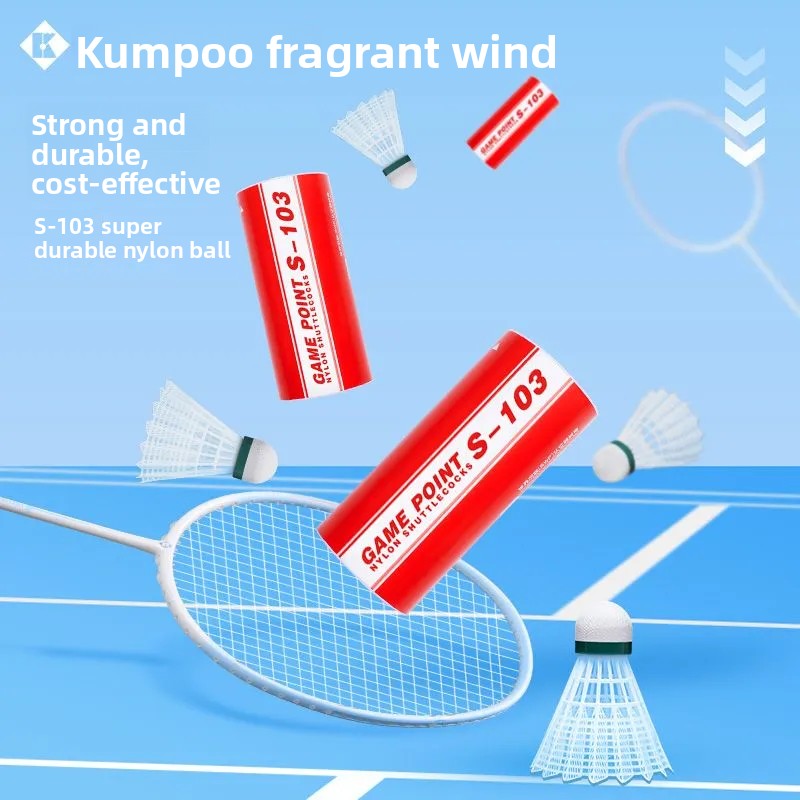 1 tuba 3 szt. lotek do badmint – Badminton Nylon Shuttlecock recenzja i cena