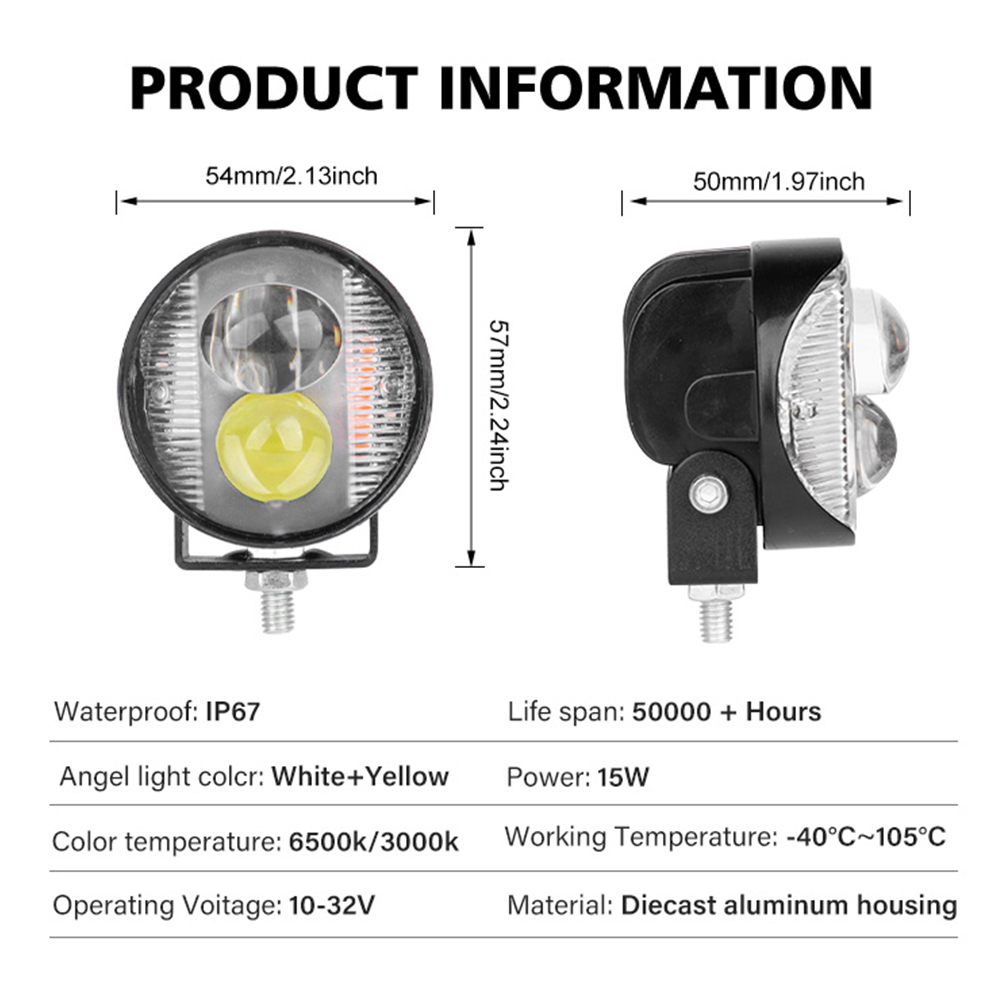 Motocyklowe światło LED, przer – Badminton Flash recenzja i cena