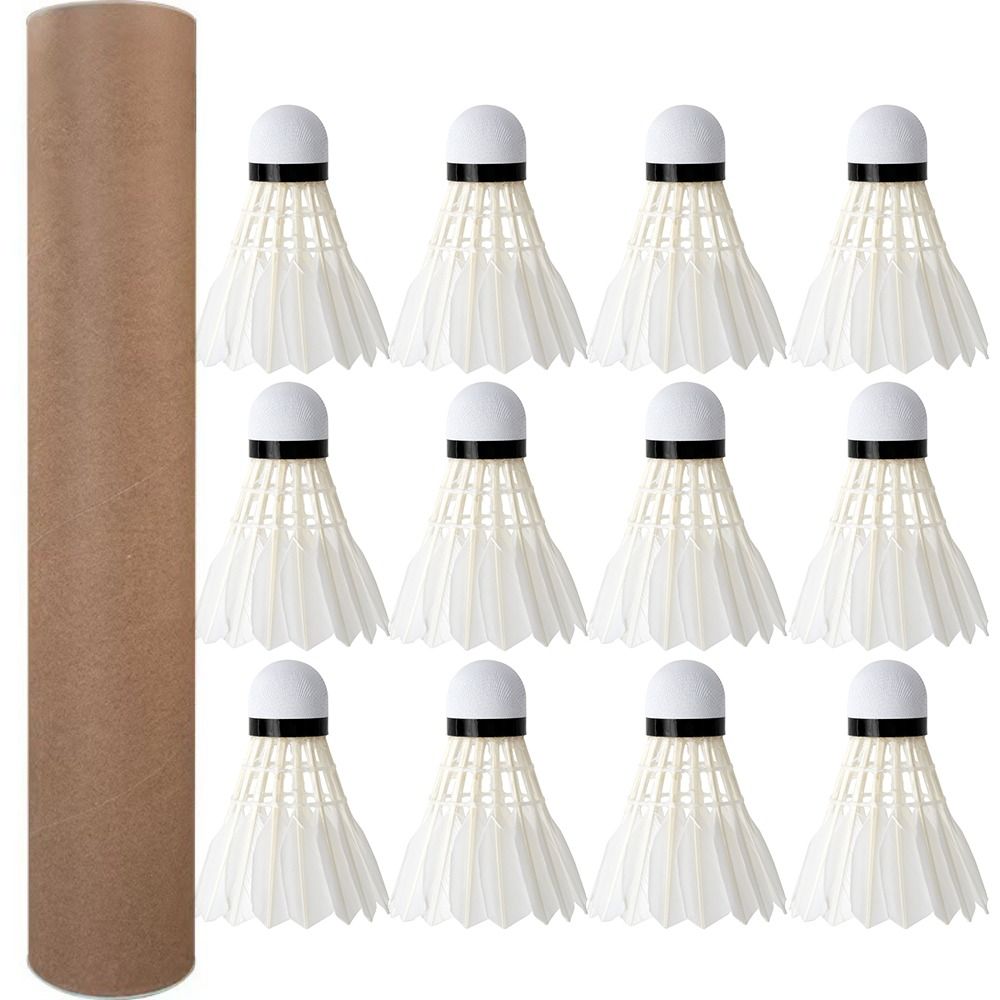 3/6/12 szt. Profesjonalny lot  – Badminton Nylon Shuttlecock recenzja i cena